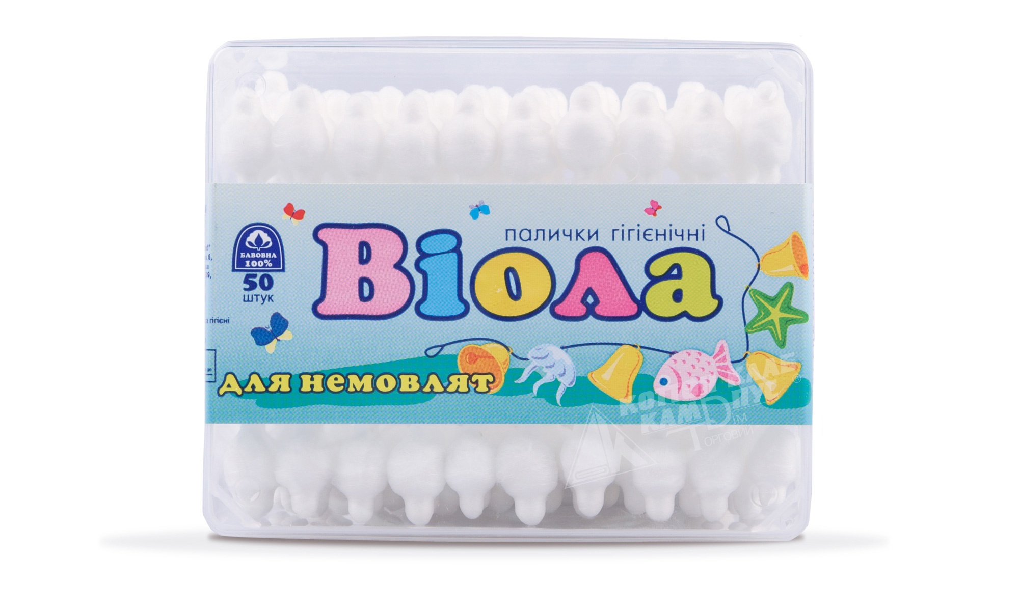 Палички для немовлят Віола 50 шт.